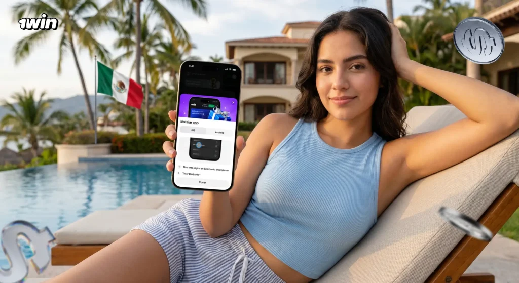 Instalar la App de 1win en México, APK e iOS